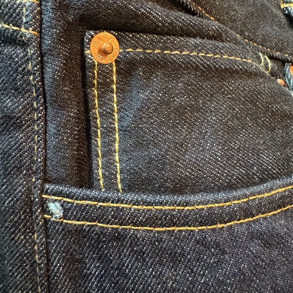 NWT Buck Mason Deep Indigo Japanese Denim Ford Standard 32x34 Retail $198 - Picture 7 of 9